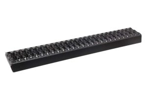 Ford Transit Van Running Board - Dee Zee - Rough Step, 55In Aluminum - Black - `19-`21 Ford Transit Van Running Board - Dee Zee - Rough Step, 55In Aluminum - Black - `19-`21